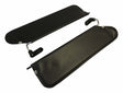 RT Off-Road Sun Visor Set - RT52001 fits 2003-2006 Jeep Wrangler black steel plastic fabric no cutting