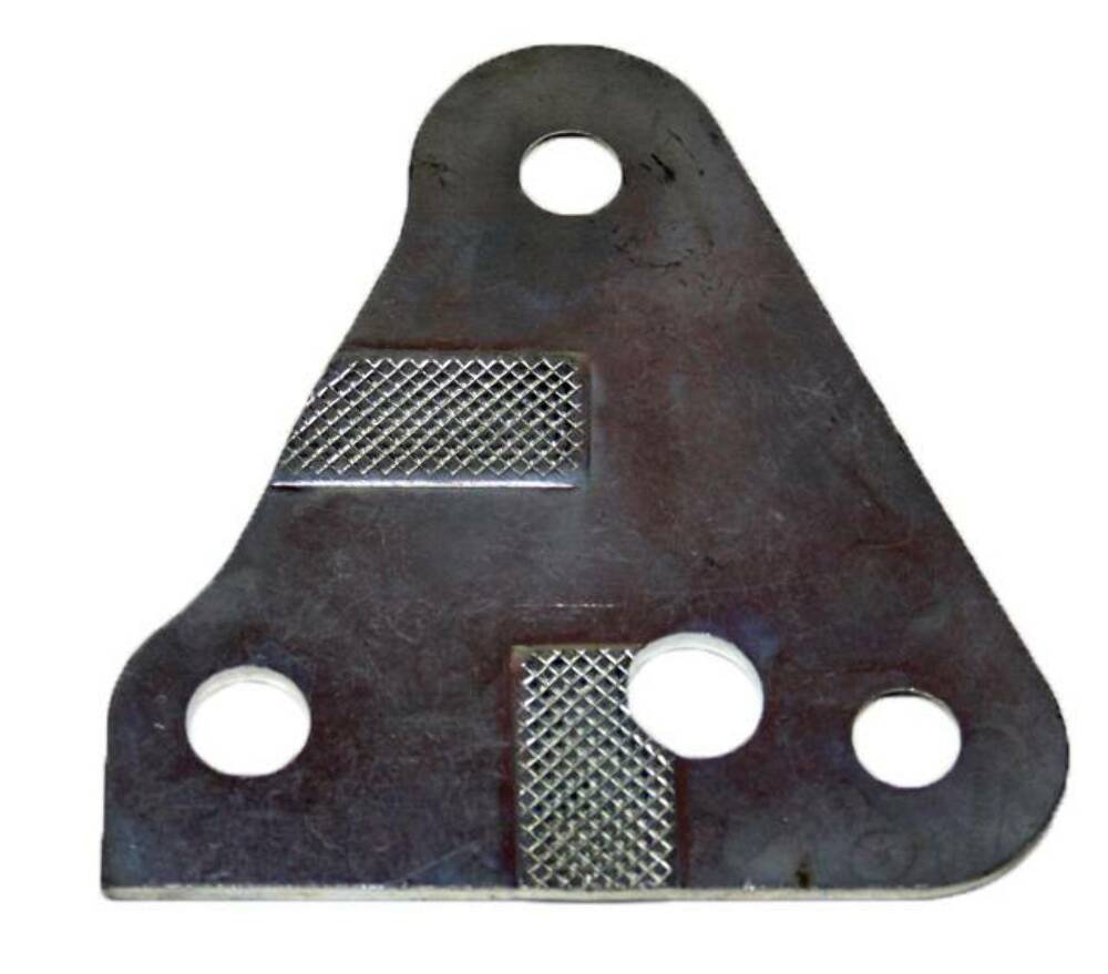 Fits 1955 - 1957 Chevrolet Full Size Left Rear Quarter Window Adjusting Plate RWPL01