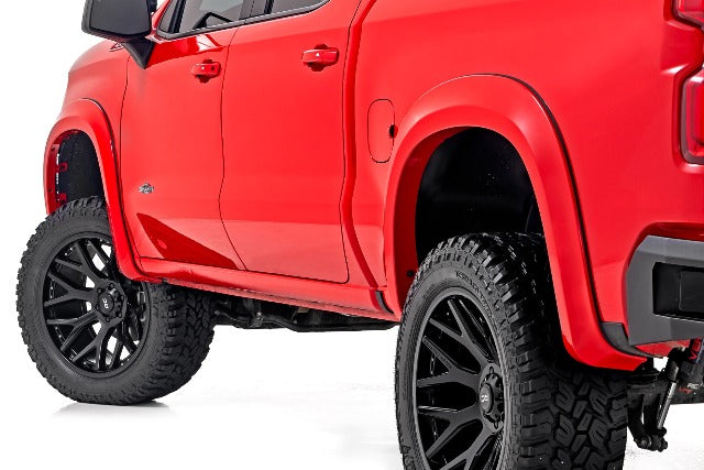 Fits Silverado 1500(19-24) Fender Flare Sport GAN Silver Metallic S-C12210-GAN