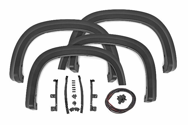 Fender flares for 2019-2024 Chevy Silverado 1500 by Rough Country