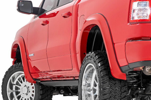 Fits Ram 1500 (2019-2024) Sport Fender Flares PXQ Black Metallic S-D10914-PXQ