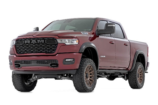 Fits Ram 1500 2WD/4WD (2025) Fender Flares; Sport; Gloss Black; S-D319205-RCGB