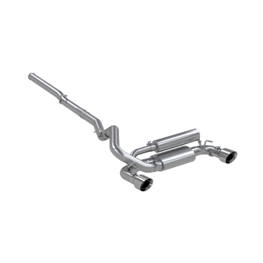 MBRP cat-back exhaust system fits 2016-2018 Ford 3 inch aluminized steel S4203AL