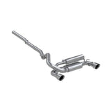 MBRP cat-back exhaust system fits 2016-2018 Ford 3 inch aluminized steel S4203AL