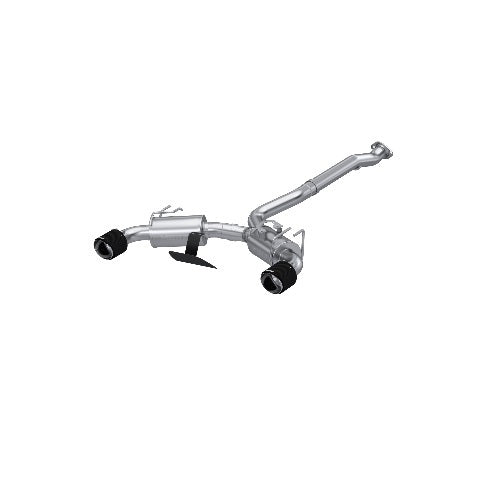 MBRP cat-back exhaust system fits 2023-2024 Toyota dual rear exit Armor Pro Series T304 stainless steel S43023CF