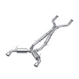 MBRP cat-back exhaust system fits 2016-2024 Infiniti dual rear exit Armor Pro Series T304 stainless steel S4405304