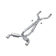 MBRP cat-back exhaust system fits 2017-2022 Infiniti dual rear exit Armor Pro Series T304 stainless steel S4406304