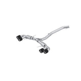 MBRP exhaust tip 3.5 inch dual split rear exit Armor Pro Series T304 stainless steel carbon fiber tip S44073CF