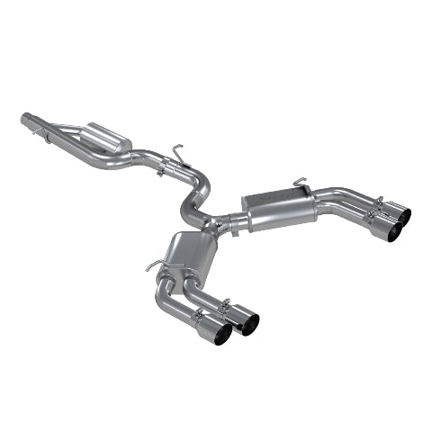 MBRP cat-back exhaust system fits 2015-2020 Audi Armor Pro Series T304 stainless steel S4601304