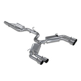 MBRP cat-back exhaust system fits 2015-2020 Audi Armor Pro Series T304 stainless steel S4601304