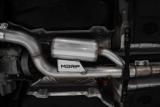 MBRP cat-back exhaust system Armor Pro Series T304 stainless steel carbon fiber tip S46043CF