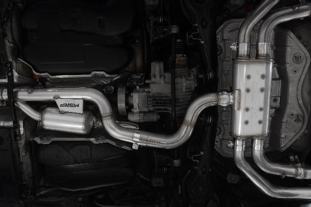 MBRP cat-back exhaust system Armor Pro Series T304 stainless steel carbon fiber tip S46043CF