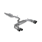 MBRP cat-back exhaust system Armor Pro Series T304 stainless steel carbon fiber tip S46043CF