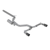 MBRP cat-back exhaust system dual split rear exit Armor Pro Series T304 stainless steel S46063CF