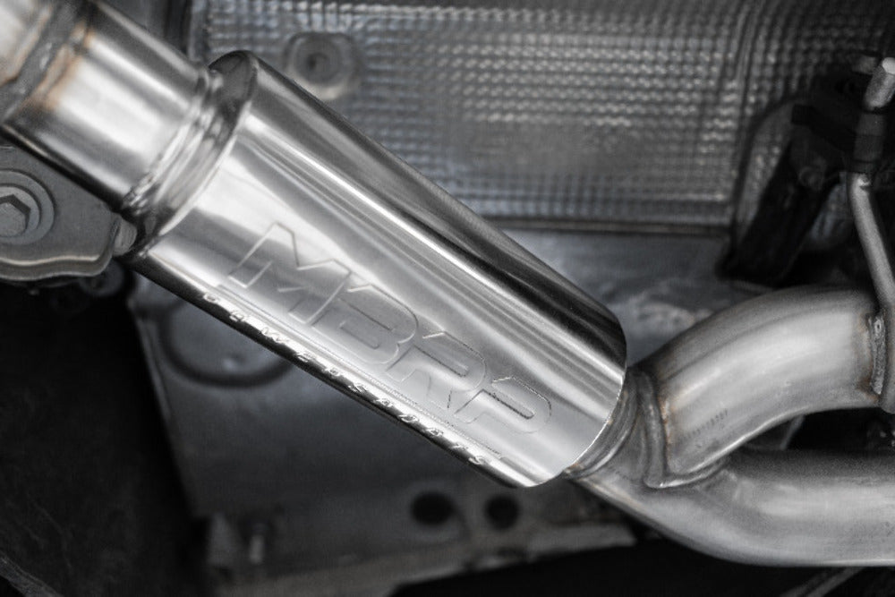 MBRP exhaust system 2.5 inch dual split rear exit Armor Pro Series T304 stainless steel S4607304