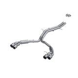 MBRP exhaust system 2.5 inch dual split rear exit Armor Pro Series T304 stainless steel S4607304
