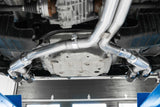 MBRP exhaust system 2.5 inch dual split rear exit Armor Pro Series T304 stainless steel S46073CF
