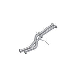 MBRP performance muffler fits 2014-2016 Audi Armor Pro Series T304 stainless steel S4611304 2.25 inch inlet/outlet