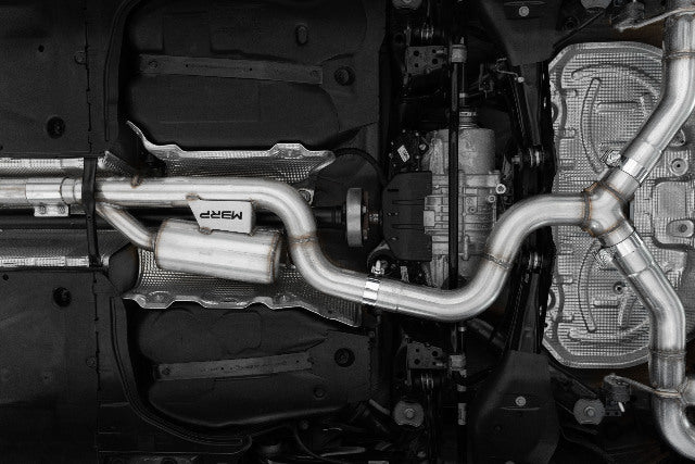 MBRP cat-back exhaust system Armor Pro Series T304 stainless steel carbon fiber tip S46123CF