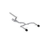 Fits 22-23 Volkswagen Jetta 3" Cat Back 2.5in Dual Split Rear CF Tip-S46153CF