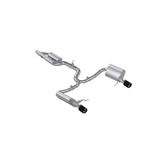 MBRP cat-back exhaust system 2.5 inch Armor Pro Series T304 stainless steel carbon fiber tip S46183CF