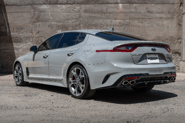 Fits 2018-2021 Kia Stinger 2.5" Cat Back, Dual Split Rear, T304 - S4704304
