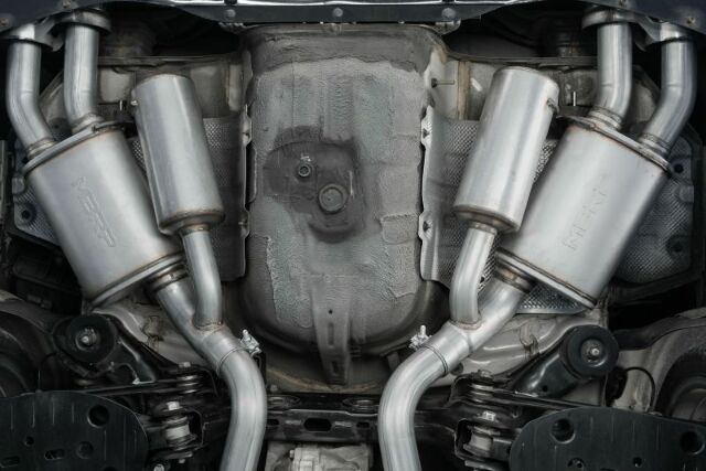 Fits 2018-2021 Kia Stinger 2.5" Cat Back, Dual Split Rear, T304 - S4704304