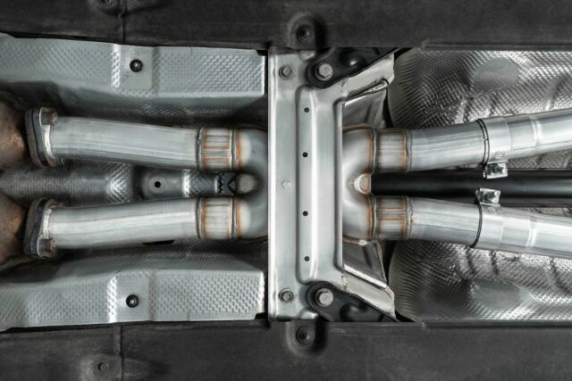 Fits 2018-2021 Kia Stinger 2.5" Cat Back, Dual Split Rear, T304 - S4704304