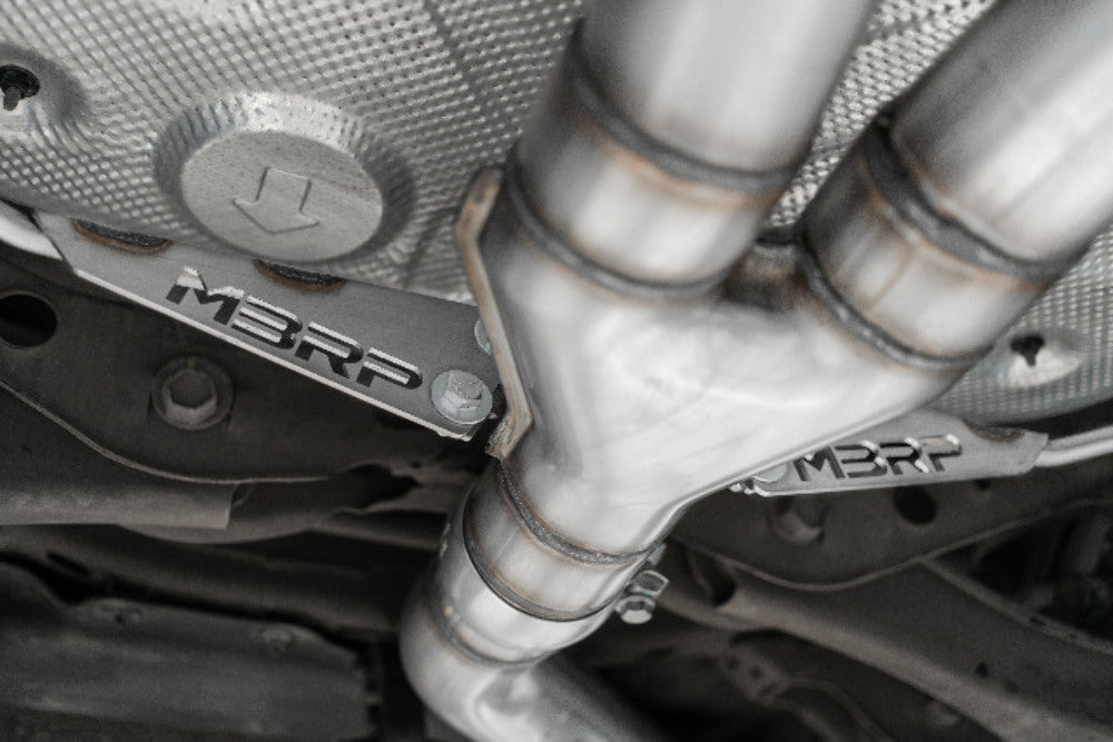 MBRP cat-back exhaust system fits 2019-2021 Hyundai aluminized steel S4705AL