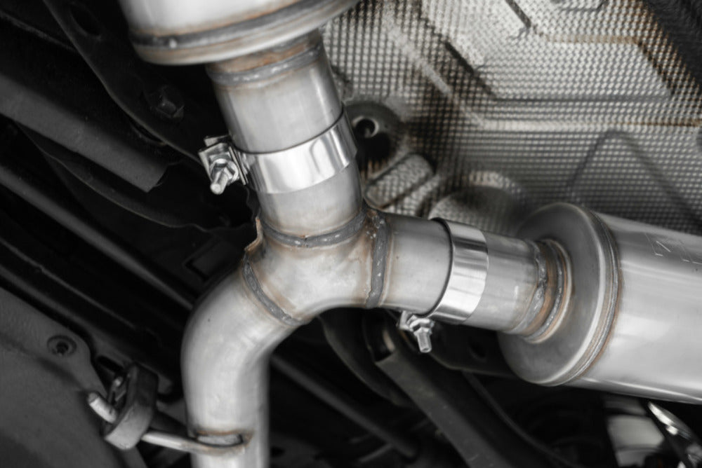 MBRP cat-back exhaust system fits 2019-2022 Hyundai aluminized steel S4706AL