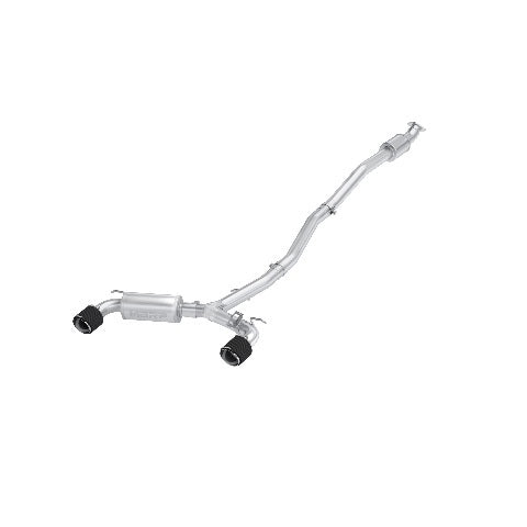 MBRP cat-back exhaust system dual split rear exit Armor Pro Series T304 stainless steel S47093CF