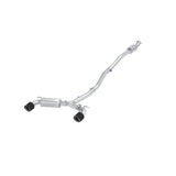 MBRP cat-back exhaust system dual split rear exit Armor Pro Series T304 stainless steel S47093CF