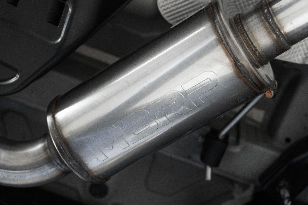 MBRP cat-back exhaust system dual split rear exit Armor Pro Series T304 stainless steel S47103CF