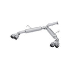 MBRP axle-back exhaust system fits 2022-2024 Kia 3 inch aluminized steel S4711AL