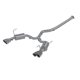 MBRP cat-back exhaust system fits Subaru WRX dual split rear exit Armor Pro Series T304 stainless steel S4800304