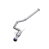 MBRP cat-back exhaust system fits Subaru WRX single rear exit Armor Pro Series T304 stainless steel S48033BE