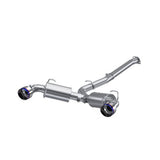 Fits 2013-2016 Scion FR-S 3in. Cat Back; Dual Split Rear; T304; BE Tip-S48043BE
