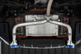 Fits 2022-2024 Subaru BRZ 2.5" Axle-Back; Dual Rear Exit; CF Tips - S48053CF