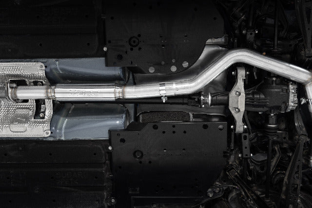 MBRP cat-back exhaust system fits Subaru WRX dual split rear exit Armor Pro Series T304 stainless steel S4808304