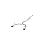 MBRP cat-back exhaust system fits Subaru WRX dual split rear exit Armor Pro Series T304 stainless steel S4808304