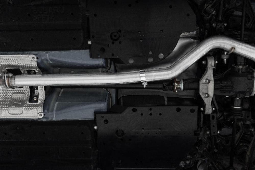 MBRP cat-back exhaust system fits 2022-2024 Subaru WRX single rear exit Armor Pro Series T304 stainless steel S48093BE