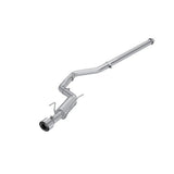 MBRP cat-back exhaust system fits 2022-2024 Subaru WRX single rear exit aluminized steel S4809AL