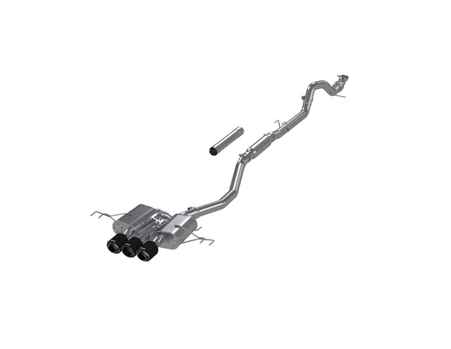 MBRP cat-back exhaust system fits 2023-2024 Honda Armor Pro Series T304 stainless steel carbon fiber tip S49023CF
