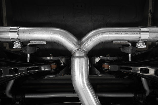 MBRP cat-back exhaust system 2.5 inch dual split rear exit Armor Pro Series T304 stainless steel S49033BE
