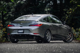 MBRP cat-back exhaust system 2.5 inch dual split rear exit Armor Pro Series T304 stainless steel carbon fiber tip S49033CF