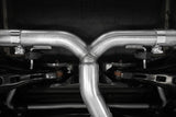 MBRP cat-back exhaust system 2.5 inch dual split rear exit Armor Pro Series T304 stainless steel carbon fiber tip S49033CF