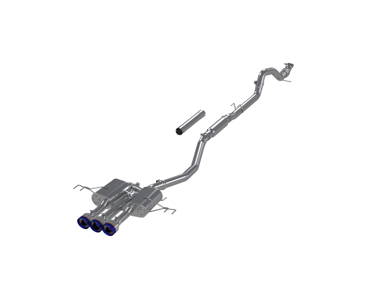 MBRP cat-back exhaust system Armor Pro Series T304 stainless steel S49043BE