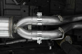 MBRP cat-back exhaust system fits 2022-2023 Chevy Silverado 1500 2.5 inch dual split rear exit Armor Pro Series T304 stainless steel S5006304