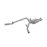 MBRP cat-back exhaust system fits Chevy Silverado 2500 2 inch Armor Plus Series T409 stainless steel S5010409