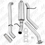 MBRP cat-back exhaust system fits 2003-2006 Chevy Silverado 1500 3 inch single side exit aluminized steel S5014AL